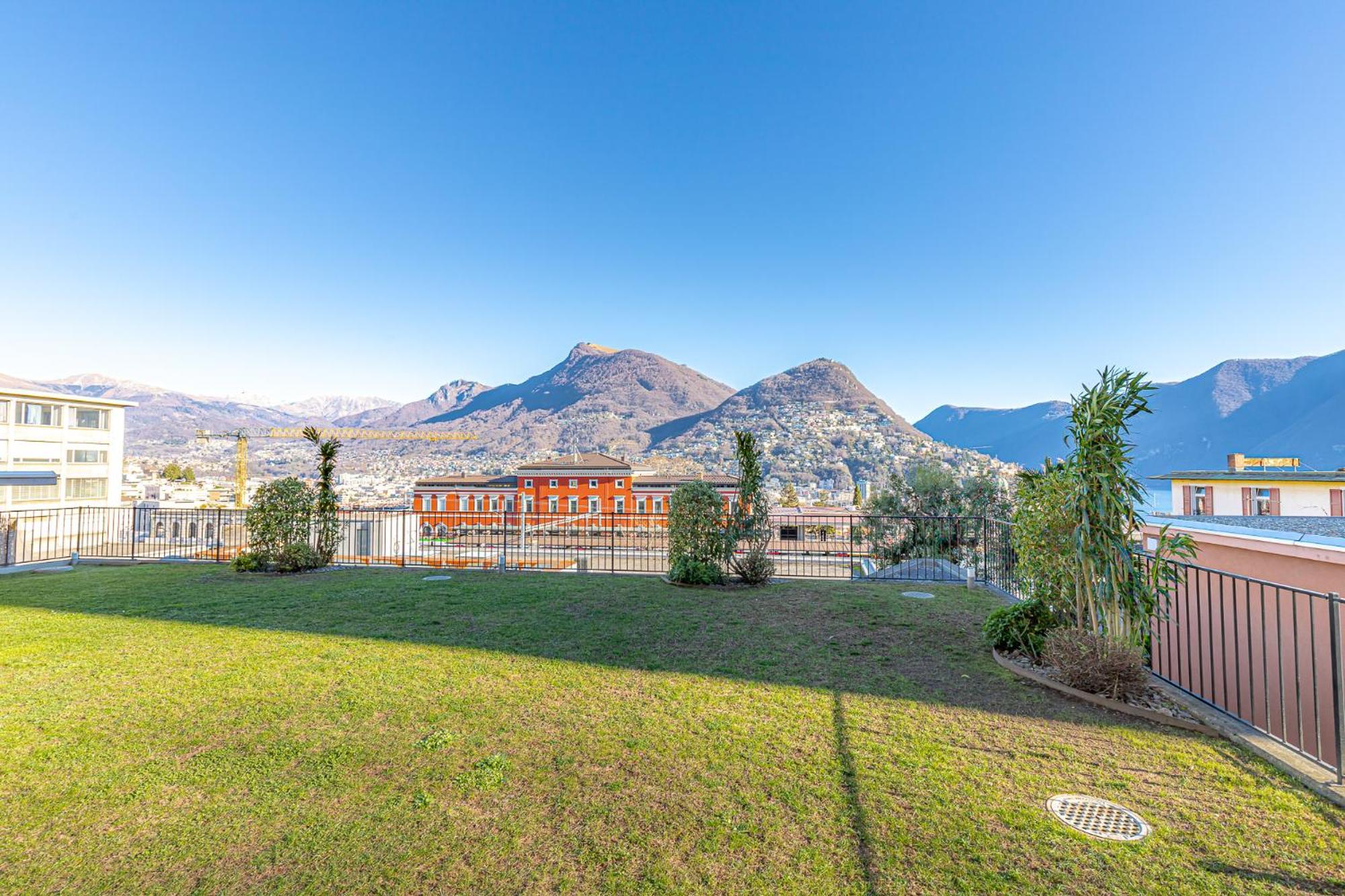 Lugano Station Apartment With Free Parking Eksteriør billede